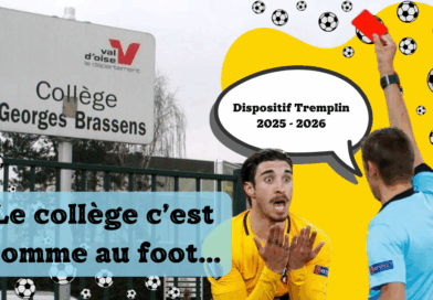Le collège c&rsquo;est comme au foot … – DISPOSITIF TREMPLIN